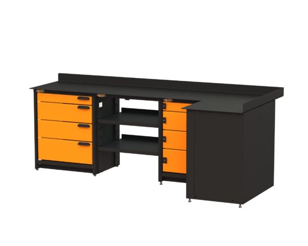 PB36C08 Orange Closed 1 scaled 600x480 - 1 Pro 80 +1 Pro 81+ shelves (no doors)