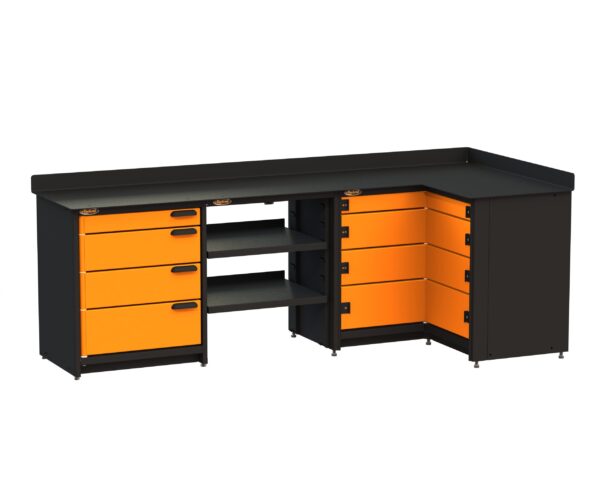 PB36C08 Orange Closed 3 scaled 600x480 - 1 Pro 80 +1 Pro 81+ shelves (no doors)