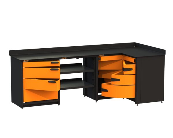 PB36C08 Orange Open 1 scaled 600x480 - 1 Pro 80 +1 Pro 81+ shelves (no doors)